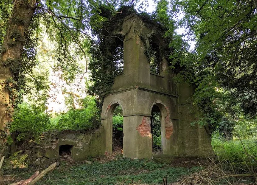 Ruine des Neuen Schlosses Tylsen, Salzwedel, Germany, Germany